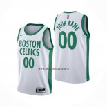 Camiseta Boston Celtics Personalizada Ciudad 2020-21 Blanco (2)